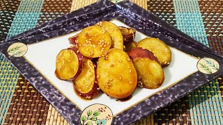和三盆糖をたっぷり使った贅沢大学芋
