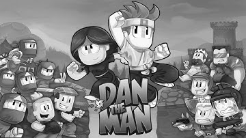 Dan The Man (HARD MODE) - Full Walkthrough (0 Hit, MAX LV, All Enemies, Objects, Secret Items/Areas)