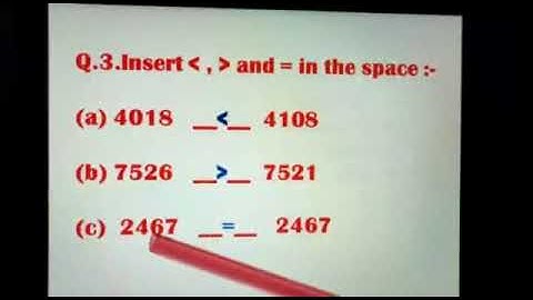 Class-3 Maths Ch-1 (Numbers beyond 999) Worksheet-2