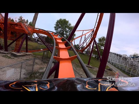 Raging Bull POV Six Flags Great America