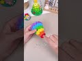 🌈“DIY Rainbow Christmas Tree 🌈🎄 | Clay Christmas Craft | Aesthetic Holiday Decor”