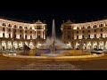 [4K HDR] Evening walk from Opera House to Bust of Belisarius | Rome, Italy | Slow TV