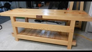 This is a slideshow that shows what went into making a workbench that was given to my father-n-law for a retirement gift. The bench 