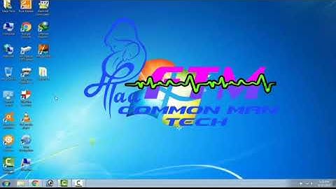 How to create a ghost image in window 7 step by step