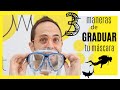 Como graduar una máscara de buceo: Las 3 opciones || centro óptico Las Artes