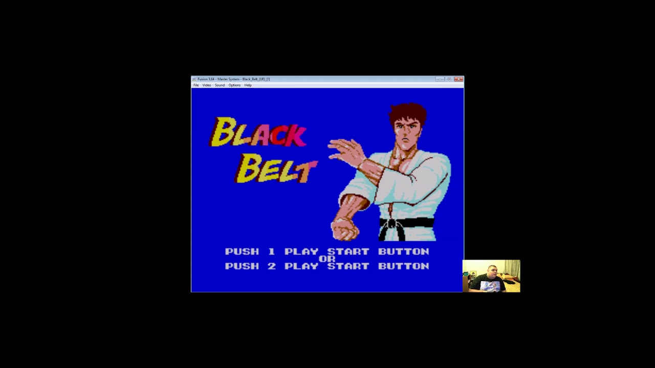 Jeu Sega Master System - Black Belt - Boîte + Cartouche - Jeux vidéo
