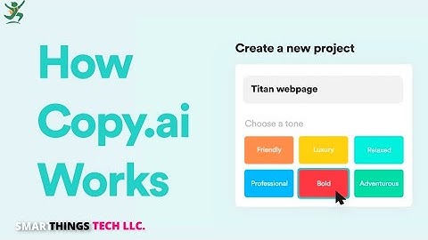 How Copy.ai Works? Smart Things Tech LLC