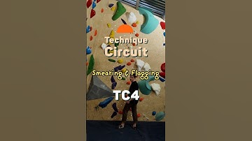 Smearing and Flagging - Rise Technique Circuit - TC4 #climbing #bouldering #beta #technique