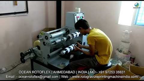 Mini Slitting Rewinding Machine