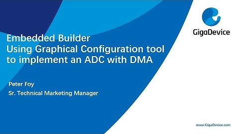 Single Channel ADC via DMA using Embedded Builders Graphical Configuration Tool.