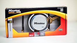 (30) Lock Picking: Masterlock M736XKAD SPP'd and Raked Profile