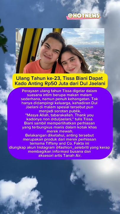 waw😱😱 #shorts #gosipartishariini #artist #tissabianiazzahra #duljaelani
