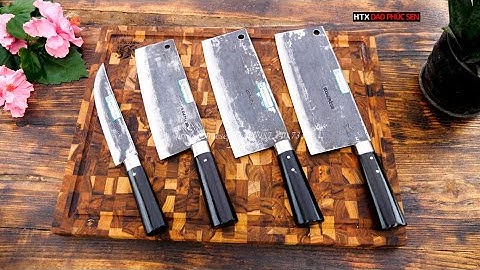 🔥 🔥BÁO GIÁBộ Dao Bếp Cán Mun Xịn Sò CHỈ 1Xxx- HÀNG CHUẨN CỦA HTX DAO PHÚC SEN 🔥 🔥