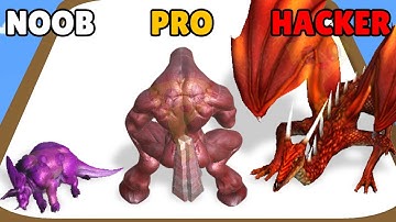 NOOB vs PRO vs HACKER in Merge Master