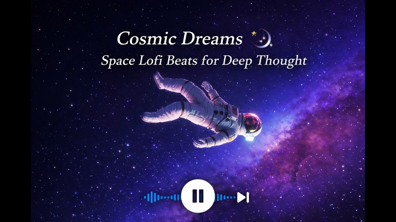 Cosmic Dreams 🌌 Space Lofi Beats for Deep Thought