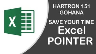 How to use pointer in excel | Hartron Gohana