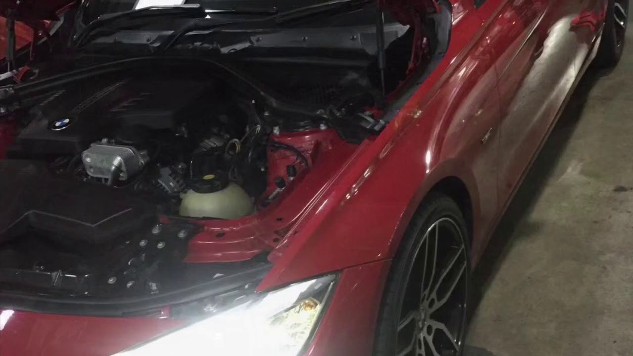BMW F30 320i N20 Walnut Blasting Intake Valve Cleaning YouTube