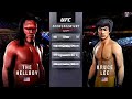 Hellboy vs. Bruce Lee (EA Sports UFC 3) - K1 Rules
