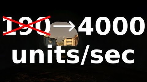 Half-Life 2 at 4000 units per second (Chaos Mod Effect Showcase)