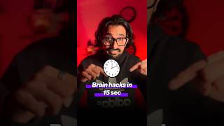 Brain hack in 15 seconds #brainhack #mindset #neuroscience #hindipsychology Net Worth