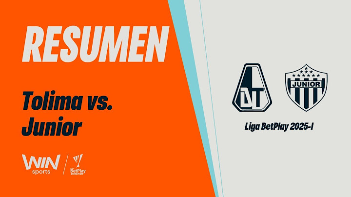 Tolima vs. Junior (recap and goals) | Liga BetPlay Dimayor 2025-2021 | Home Run - Matchday 6