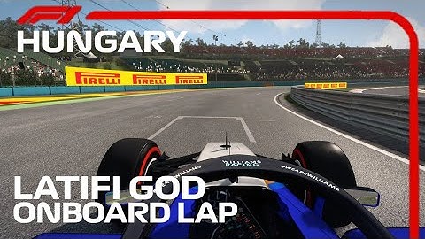 F1 2021 Nicholas Latifi God Onboard Lap Hungary | F1 2014 mod 2021
