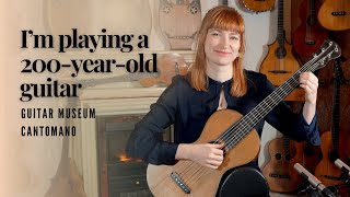 Andantino 25 Etudes Op. 60 No. 3 Matteo Carcassi On A Guitar Made By Georg Staufer Around 1810