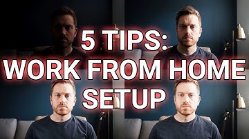Working from home: 5 tips to supercharge your home office for video meetings