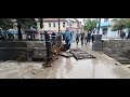 Ялта после наводнения улица Пушкинская Река Водопадная Потоп Ялта Наводнение Вода в Криму Крым