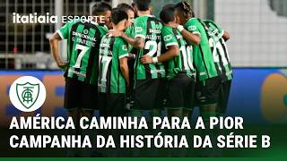 AMÉRICA PERDE DE VIRADA PARA O AVAÍ E CAMINHA RUMO A PIOR CAMPANHA DA HISTÓRIA DA SÉRIE B
