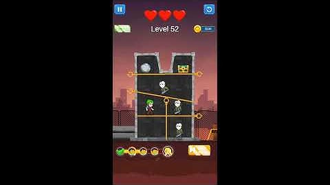 pull pin master level 52 gameplay walkthrought solution ||Bugti Gamer||