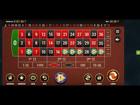 Roulette. Стратегии для игры в рулетку. Стратегия на одну колонну