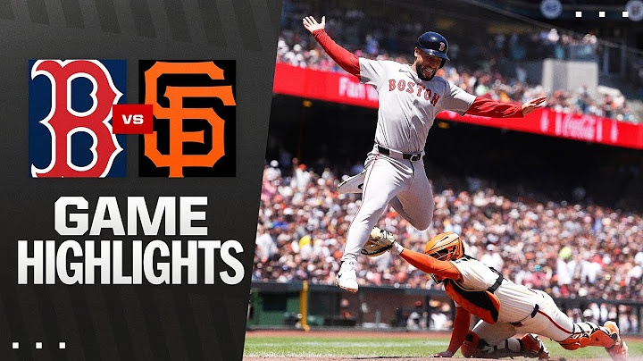 Red Sox vs. Giants Game Highlights (6/22/25) | MLB Highlights
