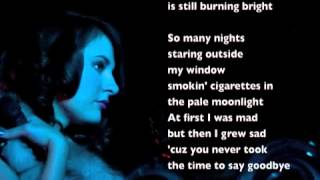 Tia Brazda - Thief In The Night [with lyrics]