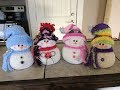 Sher’s Sock Snowman Tutorial!!⛄️❤️⛄️❤️