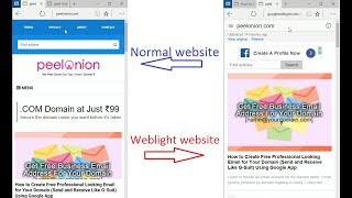 Googleweblight Website - How adsense look? screenshot 5