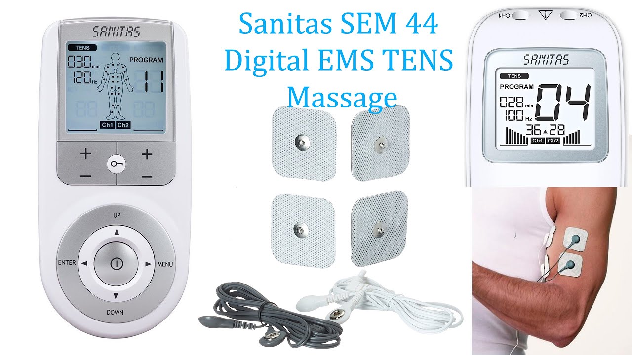 Sanitas SEM 44 Digital EMS TENS Massage 