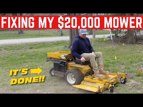 My $20,000 Mower Is FIXED But I Had To Buy A SECOND One To Do It