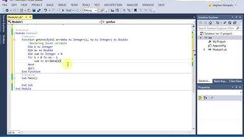 Passing Arrays as Function Arguments vb.net