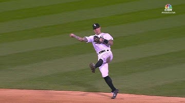 KC@CWS: Lawrie makes a great stop to get an out