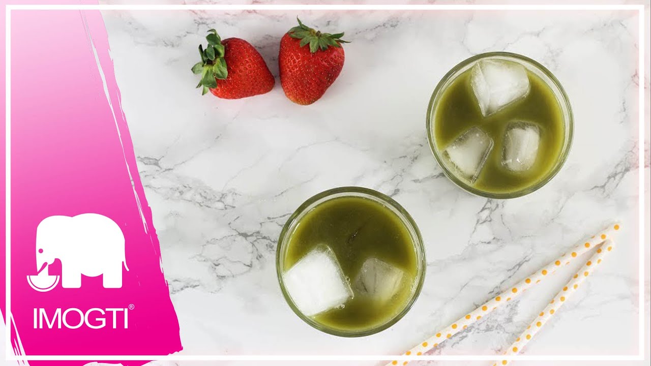 Erfrischende Matcha-Zitronen Limonade selber machen! | Vegane Rezepte | IMOGTI