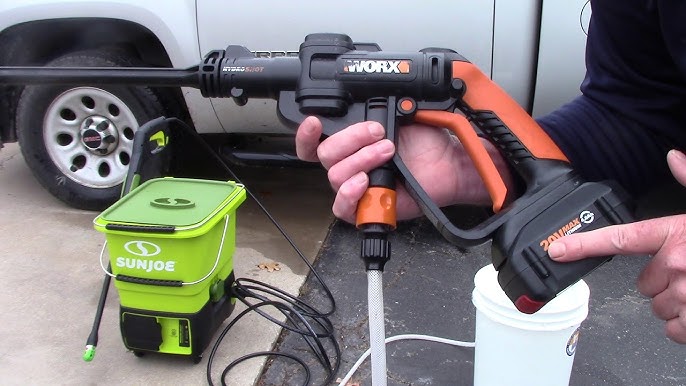 Worx - WG644 - 40V Power Share Hydroshot Portable Power Cleaner