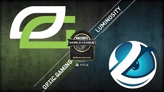 OpTic Gaming vs Luminosity | CWL Birmingham Open | Championship Sunday