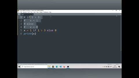 one line if else statement in python #python trick #python