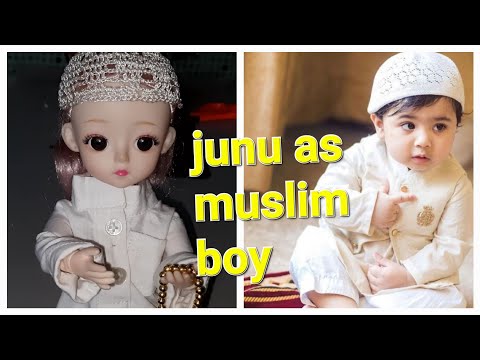 Recreating look of my barbie as muslim boy 😊