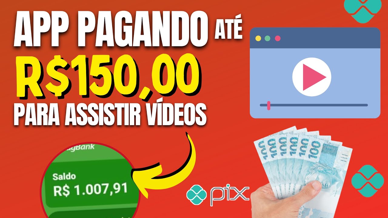 [Paga na Hora 🤑] App para Ganhar Dinheiro via Pix Assistindo vídeos – App Pagando no Pix