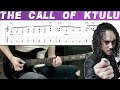 METALLICA - THE CALL OF KTULU (Guitar cover with TAB)