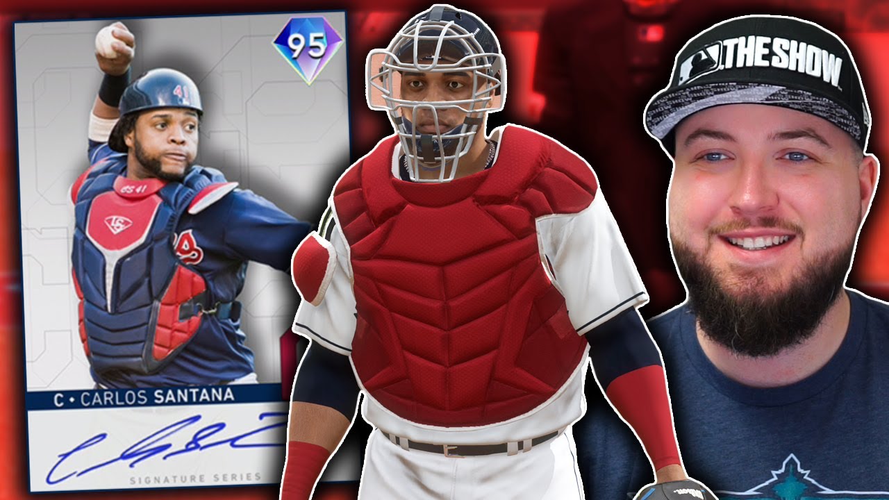 95 Carlos Santana is the best Catcher in MLB The Show 21! 