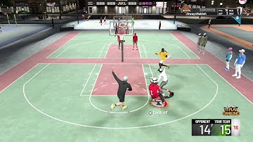 A LEGEND MASCOT PULLS UP ON MY NEW DEMIGOD BUILD! NBA 2K2O PARK