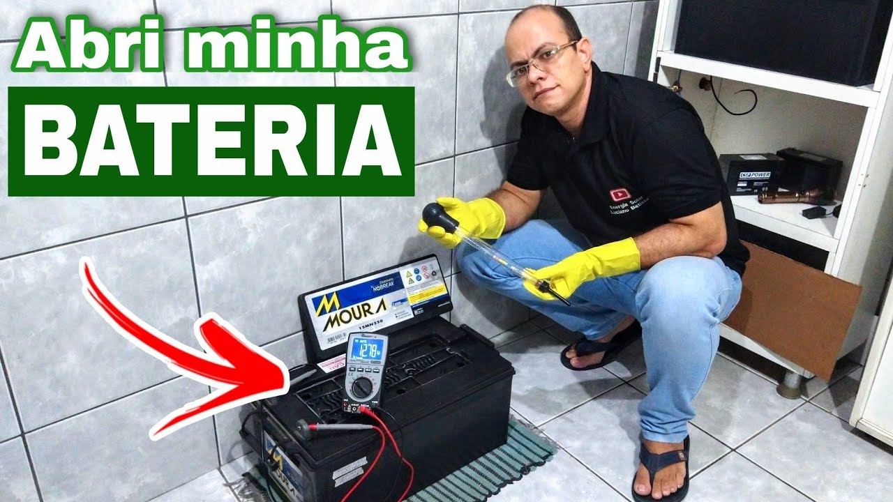 Minha Bateria deu PROBLEMA, olha o que mostrou no DENSÍMETRO